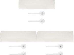 SOLUSTRE 3 Pcs Air Conditioner Deflector Air Conditioner Vent Deflector Air Conditioner Wind Deflector Air Conditioner Diverter Confinement Air Conditioning