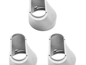 SOLUSTRE 3 PCS Exhaust Hose Adapter Air Conditioning Exhaust Joint Mobile Conditioner Exhaust Adapter Mobile Air Conditioner Accessory for Air Conditioner