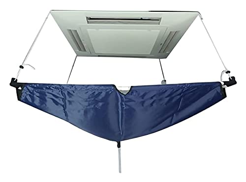 Air Conditioner Cleaning Cover Air Conditioner Cleaning Covers Reusable Central Air Conditioner Washing Cover Ceiling Air Conditioning Washing Cover (Color : Blue Air Conditioner Cleaning Cover Air Conditioner Cleaning Covers Reusable Central Air Conditioner Washing Cover Ceiling Air Conditioning Washing Cover (Color : Blue