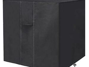 Adamoss Air Conditioner Covers for Outside Units Central Air Conditioner Cover Black Dust-Proof Waterproof Outside Protection (36 x 36 x 39 inches)