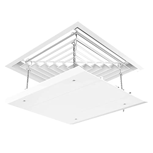 Air Conditioner Deflector 30/45/60cm Height Adjustable Square Air Conditioning Vent Cover Deflector Helps Cooling/Heating Air Circulation Air Conditioner Deflector 30/45/60cm Height Adjustable Square Air Conditioning Vent Cover Deflector Helps Cooling/Heating Air Circulation
