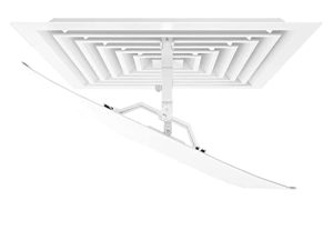 PWTS Square Adjustable Air Conditioning Vent Deflector 30cm/45cm/60cm
