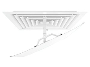 PWTS Air Conditioner Deflector Central Square Air Conditioning Deflector Prevent Cold Air from Blowing Straight