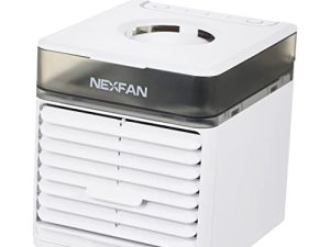 STOBOK 1pc for Fan Conditioner Air Table Evaporative Space and Humidifier USB Purifier Mini Office Cooler Desktop Room Desk Portable Humidifying Misting White Small Charging Personal