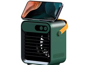 Small Evaporative Air Cooler and Humidifier Mini USB Portable Cooler Air Conditioning Fan Mini USB Portable Cooler Air Conditioning Fan For Bedroom