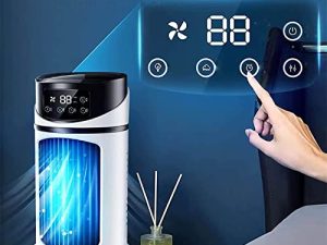 vhshppy Multifunctional USB Air Conditioning Fan