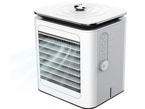 Purifier Humidifier Fan Conditioning Portable Desktop Air Cooler Cooler USB Air Conditioner Small Appliances Eco Fan (White