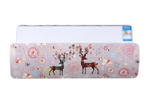 Utopone Air-Conditioning Deflector with Decorative Painting General Air-Conditioning Windshield Environmentally Friendly Material No Condensation Does Not Block The Signal