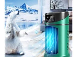 Caeily Air cooler home dormitory office desktop humidification electric fan usb multi-function timing air conditioning fan