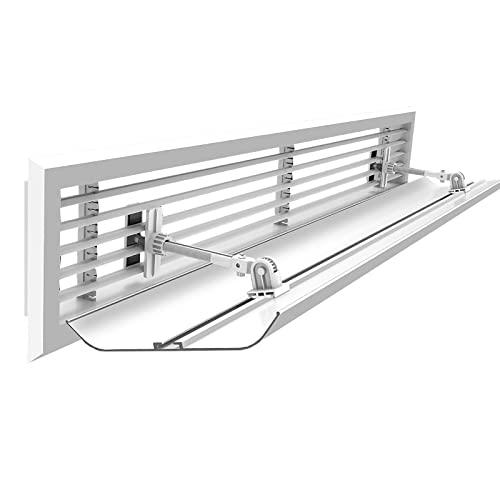 PWTS Air Conditioner Deflector Sidewall Ceiling Central Adjustable Air Conditioning Deflector PWTS Air Conditioner Deflector Sidewall Ceiling Central Adjustable Air Conditioning Deflector
