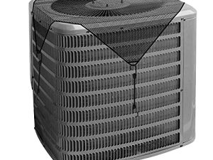 TANG Outdoor Air Conditioner Mesh Cover for Outside AC Units 28''x28'' Air Conditioning A/C Top Cover Keep Leaves Debris Out with Bungee Cords All Seasons