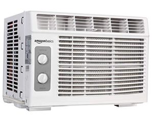 Amazon Basics Window-Mounted Air Conditioner with Mechanical Control - Cools 150 Square Feet