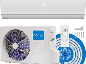 hOmeLabs Split Type Inverter Air Conditioner with Heat Function — 12