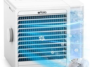 Afloia Portable Air Conditioner Fan USB Mini Evaporative Air Cooler Personal Cooling
